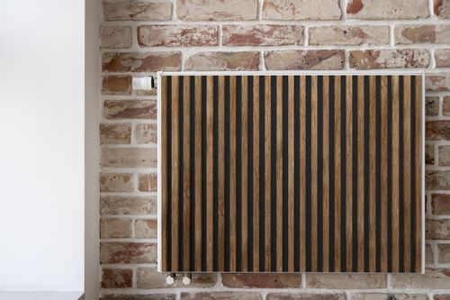 Osłona MAGNETYCZNA Grzejnika Lamele Deski Imitacja Drewna 90cm x 60cm na Arena.pl