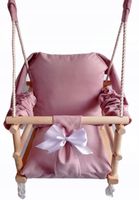 Huśtawka 3w1 dzieci róż dom ogród prezent pokój