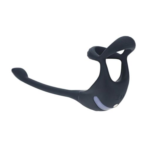 Remote Control Vibrating Silicone Tri O Cockring With Prostate Stimulator - na Arena.pl