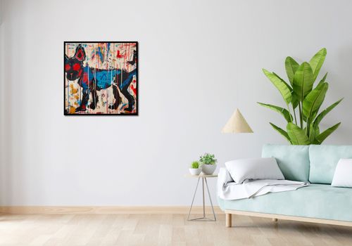 Plakat 70x70cm Miejski Pies na Arena.pl