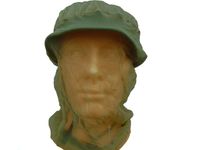 MOSKITIERA  NA GŁOWĘ  ULTRA LEKKA  OLIV + POKROWIEC