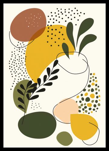 Plakat 29,7x42cm Botaniczne Impresje na Arena.pl