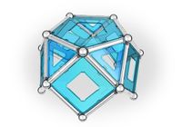 Klocki magnetyczne GEOMAG klocki edukacyjne 75 el. Kreatywna geometria