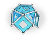 Klocki magnetyczne GEOMAG klocki edukacyjne 75 el. Kreatywna geometria