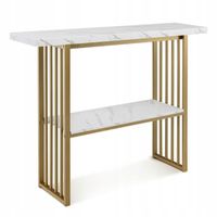 Konsola Costway biały matowe 120 x 92,5 x 29,5cm