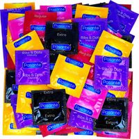 WIELKI ZESTAW PREZERWATYWY PASANTE MIX 100 SZTUK