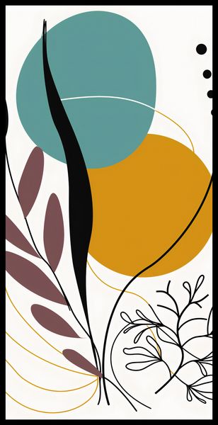 Plakat 50x100cm Akwarelowe Przebudzenie zdjęcie 2