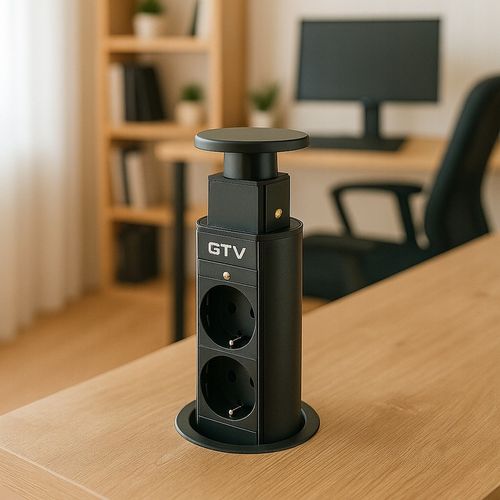 GNIAZDO POTRÓJNE CHOWANE W BLAT NABLATOWE GNIAZDKO na Arena.pl