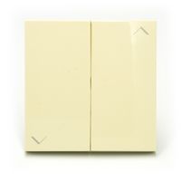 Efapel Logus90 klawisze do łącznika żaluzjowego zwiernego kość słoniowa 90612 tmf