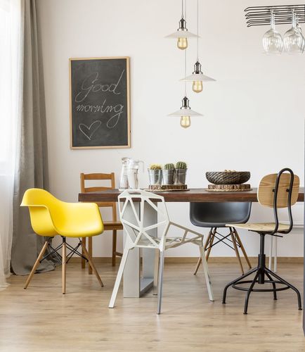 Lampa wisząca Eindhoven Loft MCH CO biały/chrom na Arena.pl