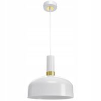 LAMPA WISZĄCA MILAGRO MALMO MLP6197 BIAŁY / ZŁOTY