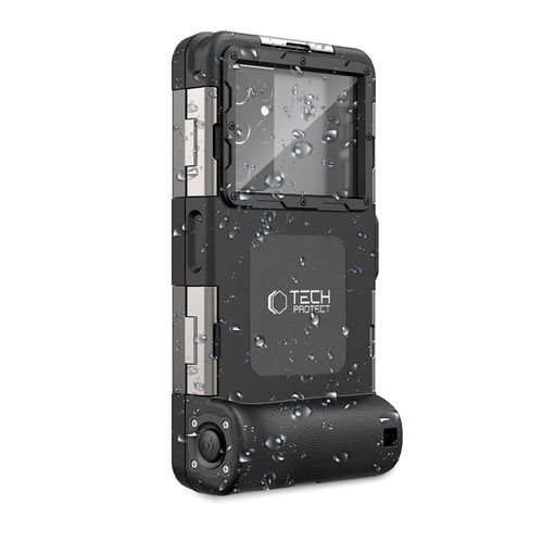 TECH-PROTECT IPX8 UNIVERSAL DIVING WATERPROOF CASE BLACK na Arena.pl