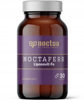 NOCTUA Noctaferr 30 kaps. - Liposovit-Fe diglicynian żelaza + laktoferyna