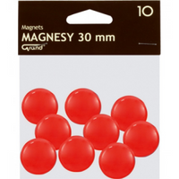 MAGNESY 30 MM 10 SZT CZERWONE GRAND