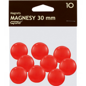 MAGNESY 30 MM 10 SZT CZERWONE GRAND