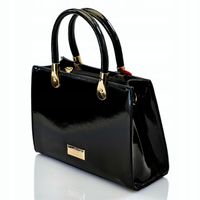 MONNARI Klasyczna Torebka Damska Kuferek Na Ramię Skóra Eko Uchwyty Pasek