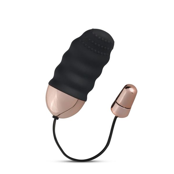 Teazers Ribbed Vibrating Egg With Remote Control zdjęcie 6