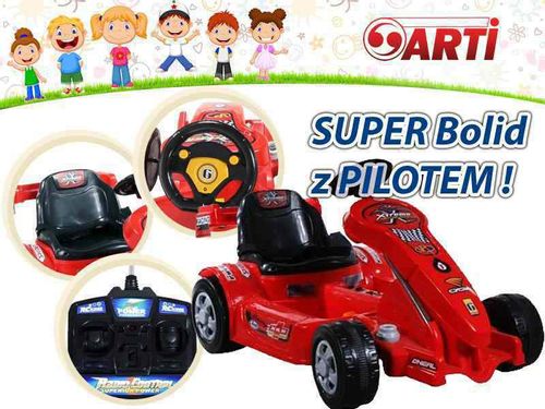 ARTI 606B-RC Pojazd Gokart ARTI Formula czerwony na Arena.pl