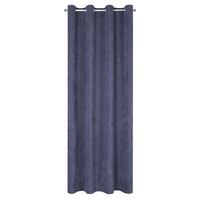 Zasłona na przelotkach JULIE 140x250 granatowa