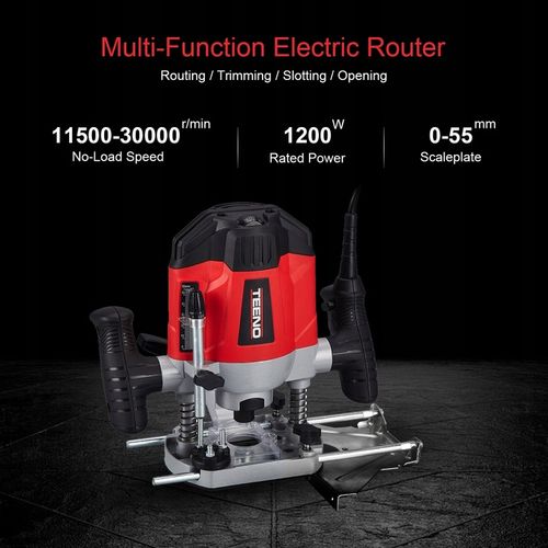 MEGA FREZARKA GÓRNOWRZECIONOWA DO DREWNA + FREZY na Arena.pl