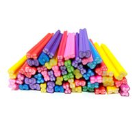 Laski Fimo Kokardki, patyczki z modeliny do manicure paznokci