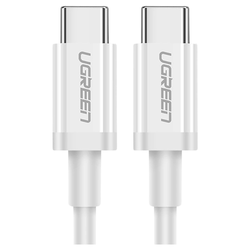 kabel usb-c do usb-c ugreen us264, 60w, 0.5m (biały) na Arena.pl
