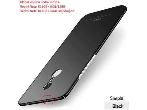Etui MSVII Thin Case do Xiaomi Redmi Note 4X/4 global Czarne na Arena.pl