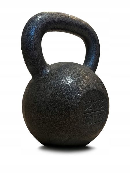 Kettlebelle kettel 32kg kettle żeliwny kula żeliwna zdjęcie 1