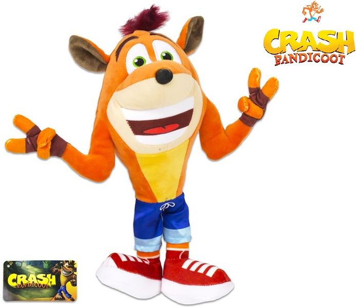 Crash Bandicoot 30cm plusz licencja zdjęcie 1