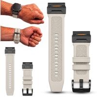 Pasek do Zegarka Opaska Smartwatcha Garmin QuickFit Beżowy 26 mm