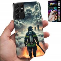ETUI DO SAMSUNG GALAXY S21 Ultra - STRAŻ POŻARNA POŻAR STRAŻAK OBUDOWA CASE