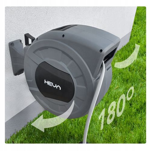 Zwijacz do wody HEVA wąż automatyczny ogrodowy 15m+1,5m pistolet zraszacz na Arena.pl