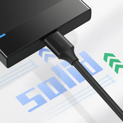kabel ugreen us130 10843 usb-a 3.0 - micro usb-b 2m - czarny na Arena.pl