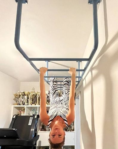 drabinka sufitowa Slim 55 cm - czarny na Arena.pl