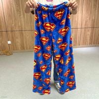 Spodnie flanelowe Superman Batman XL / 0910-081-FLR-B-5