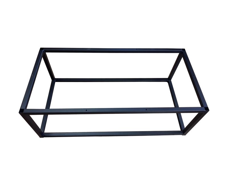 Ławka CHESTERFIELD LOFT BL75 pufa podnóżek metal zdjęcie 3