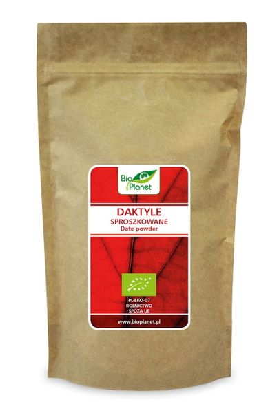 Daktyle sproszkowane bio 300 g - bio planet zdjęcie 1