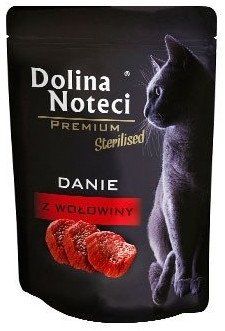 Dolina Noteci Premium Dla Kotów Sterylizowanych Z Wołowiną 85g na Arena.pl