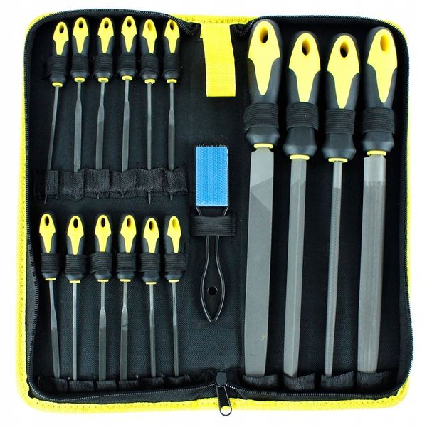 ZESTAW PILNIKÓW DO METALU DREWNA IGLAKI TARNIKI 18 EL. PILNIKI PILNIK W-WA zdjęcie 1