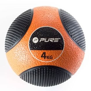 Pure2Improve Piłka lekarska, 4 kg, pomarańczowa