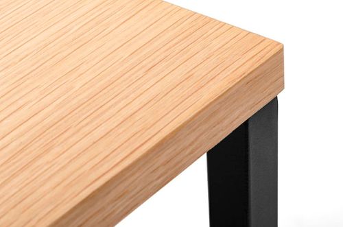Stolik Hex Dąb - Mdf, Metal na Arena.pl