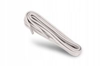 75 CM WOSK. CIENKIE JASNY POPIEL - SZNUROWADŁA