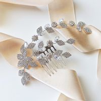 Zjawiskowy grzebień ozdobny do uczesania na ślub IMPREZĘ kok fale LISTKI