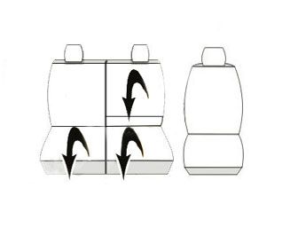 Pokrowce miarowe Premium do Citroen Berlingo Peugeot Partner 3 3x1 od 2018 na Arena.pl