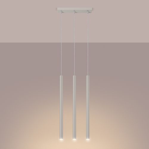 Lampa wisząca PASTELO 3 beżowa na Arena.pl