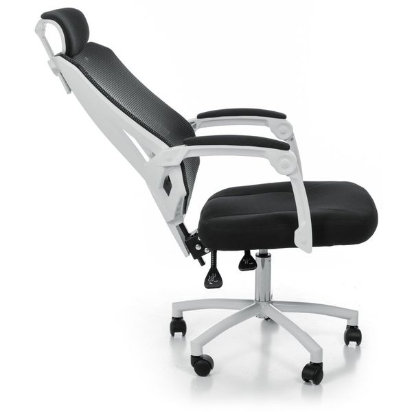 Fotel biurowy 8606 Biały zdjęcie 2