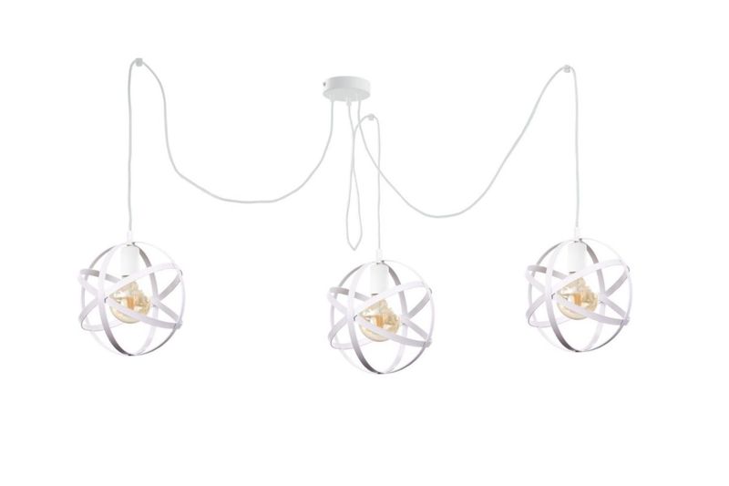Lampa wisząca 3xE27 POLA WHITE zdjęcie 1