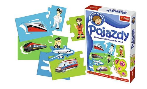 Trefl Gra Mały Odkrywca, Pojazdy na Arena.pl