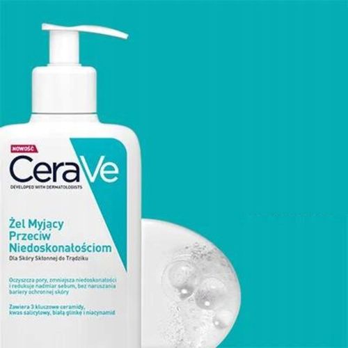 CeraVe Żel myjący przeciw niedoskonałościom 236 ml na Arena.pl