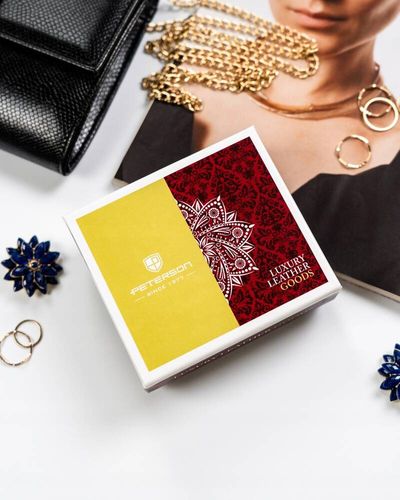 portfel damski w orientacji pionowej ze skóry naturalnej - peterson na Arena.pl